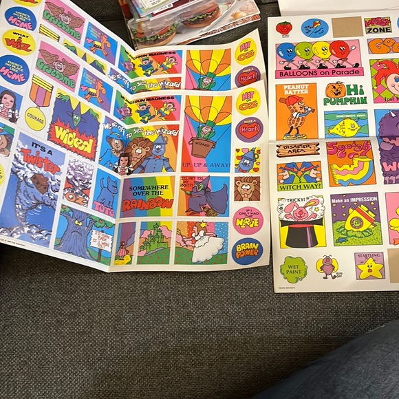 @1985 Troll Associates Stickers - 3 sheets - Picture 1 of 3